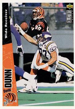 David Dunn Cincinnati Bengals 1996 Upper Deck Collector's Choice NFL #359